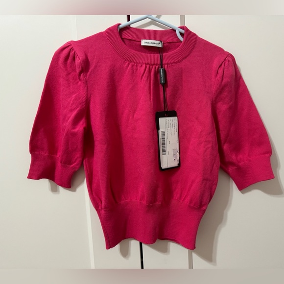Dolce & Gabbana 3/4 length Sleeves Sweater Girl. Size 5 - Picture 4 of 6